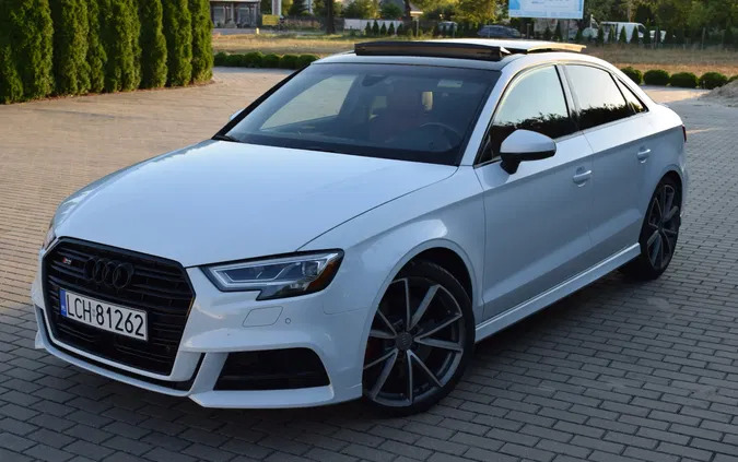 audi s3 Audi S3 cena 117500 przebieg: 104000, rok produkcji 2017 z Chełm